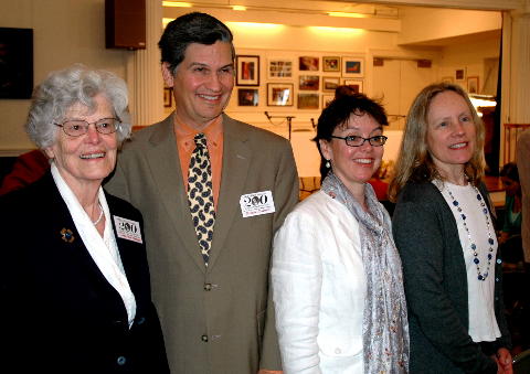 Panelists. Photo by Ted Hallman, 2010.