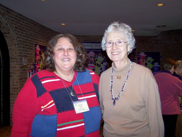 Sandy Russel and Shirley Ranck